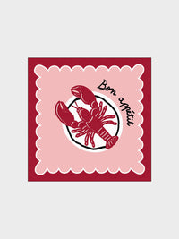Red Lobster Paper Napkin Serviette