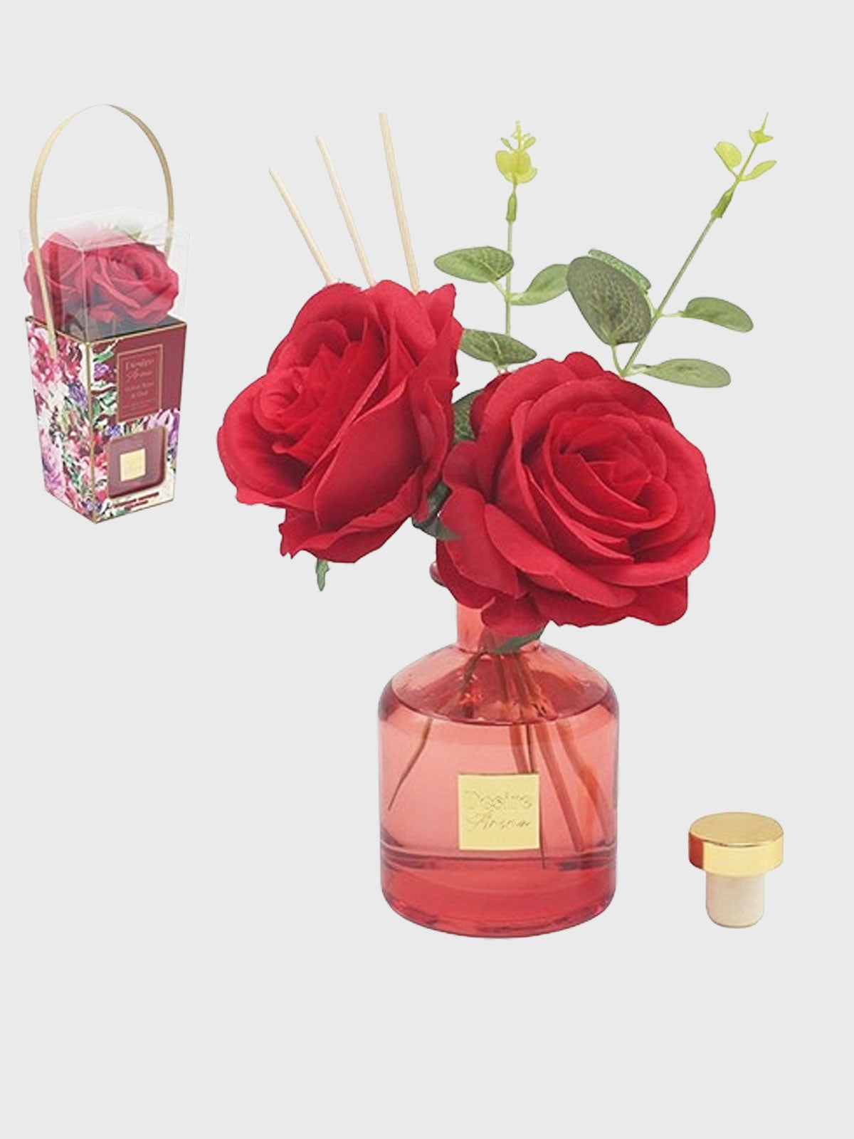 Red Rose Flower Diffuser - 200ml