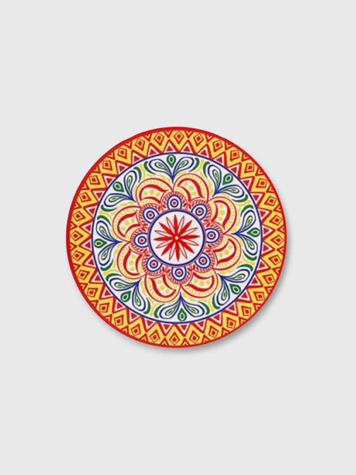 Orange Tuscan Print Heat Resistant Placemat