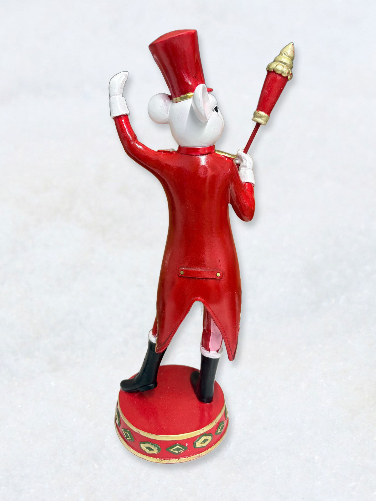 Red and White Mouse Captain Figure - 39cm