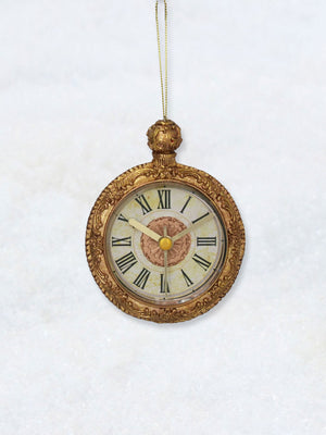 Christmas Decoration - Alice Gold Pocket Watch