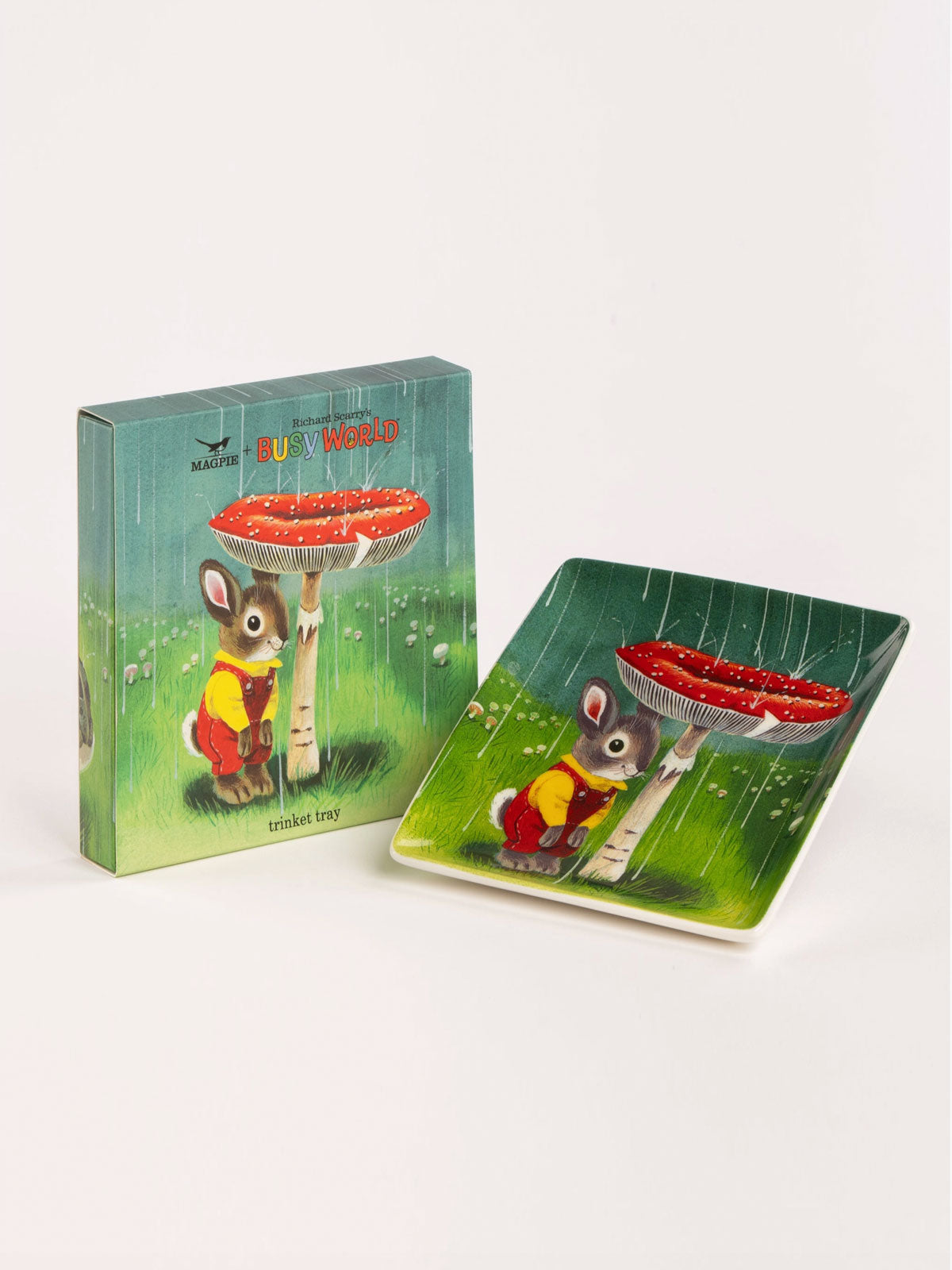 Richard Scarry 'I Am A Bunny' Mushroom Trinket Dish