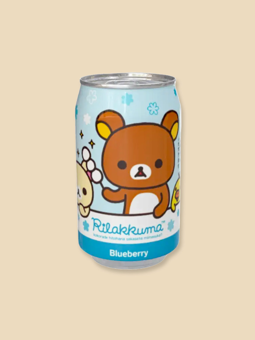 Rilakkuma Blueberry Flavour Drink Can - 330ml