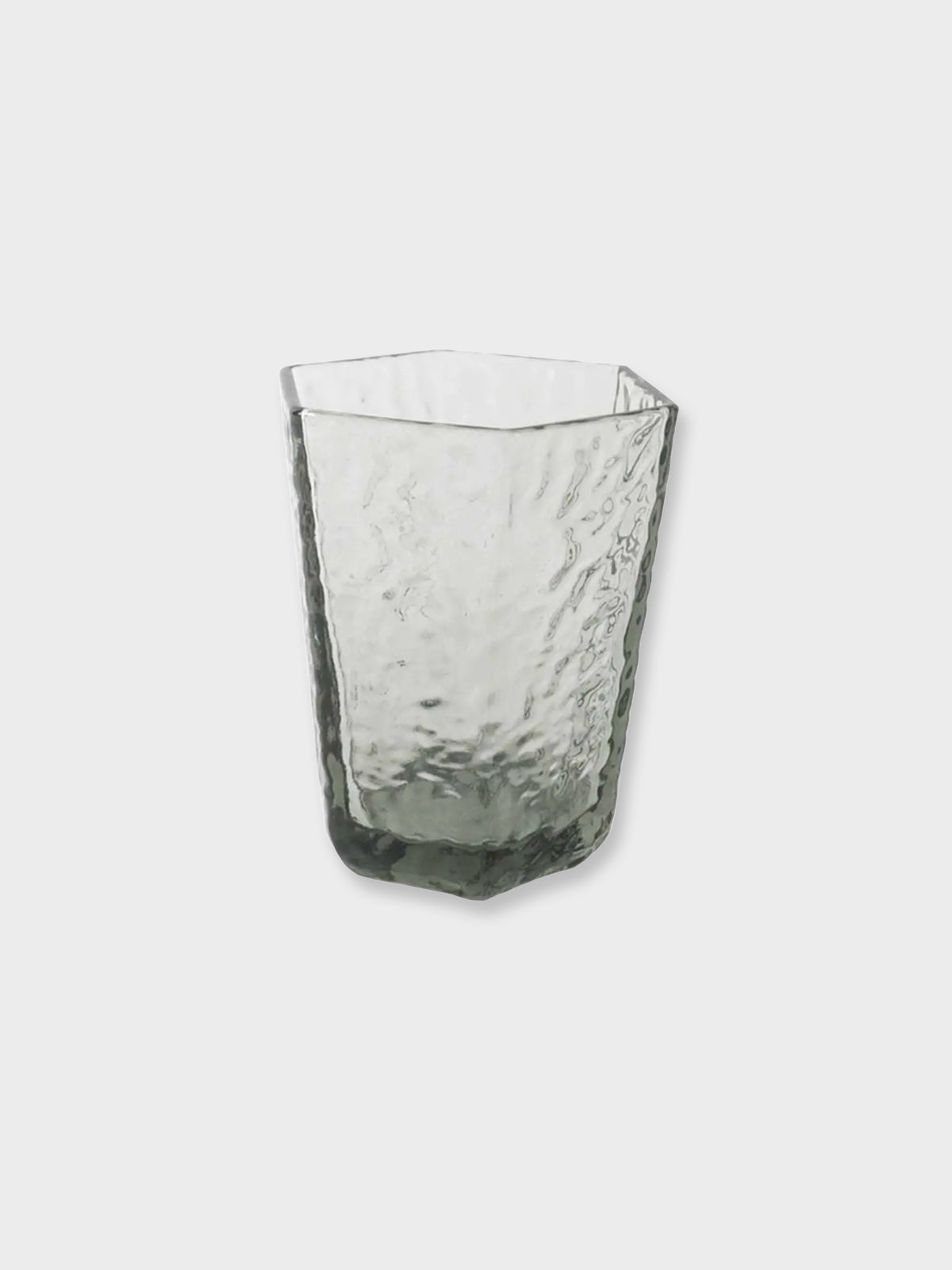 Rocky 70s Style Glass Tumbler - Grey
