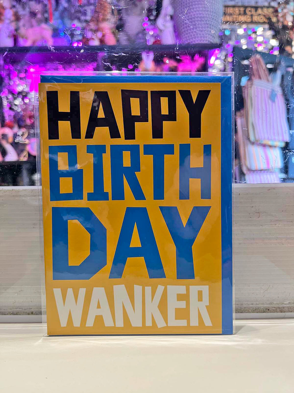 Greeting Card - Happy Birthday Wanker