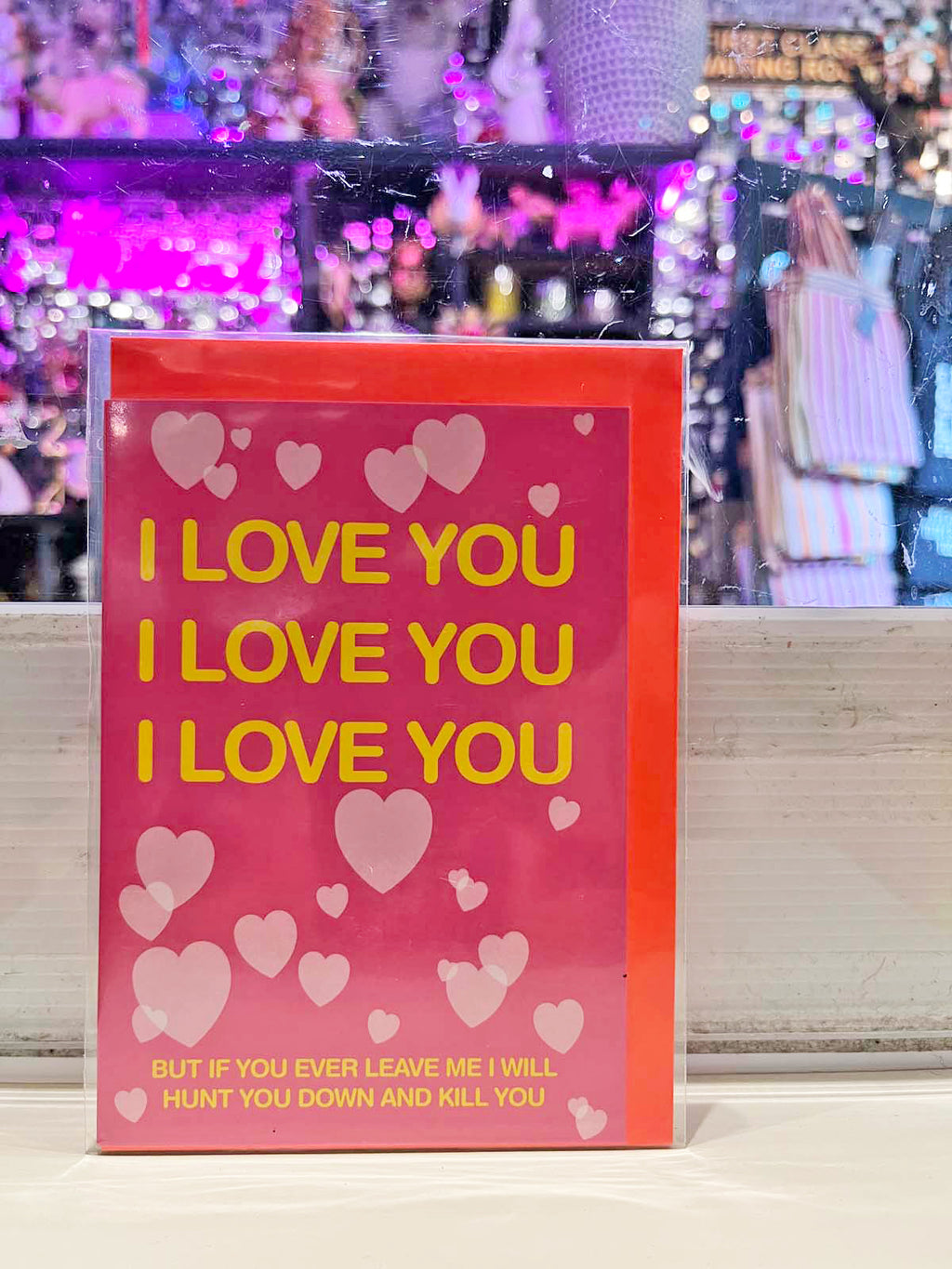 Greeting Card - I Love You But Don’t Leave Me