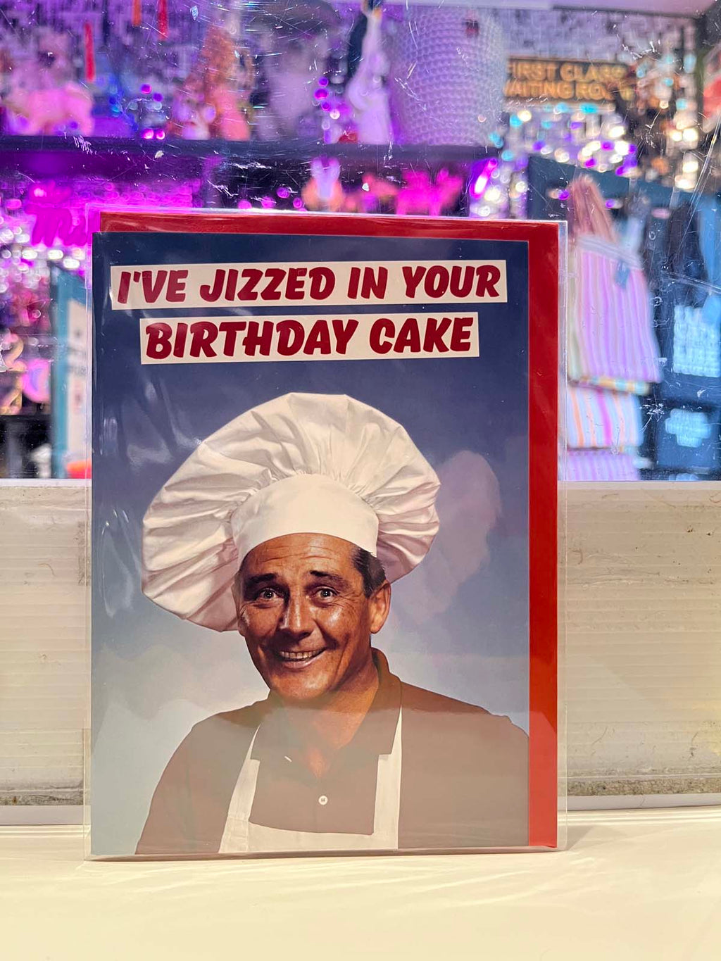 Greeting Card - I’ve Jizzed In Your Birthday Cake