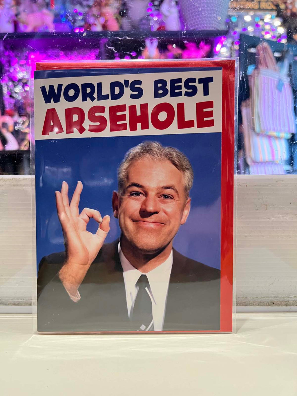 Greeting Card - World’s Best Arsehole
