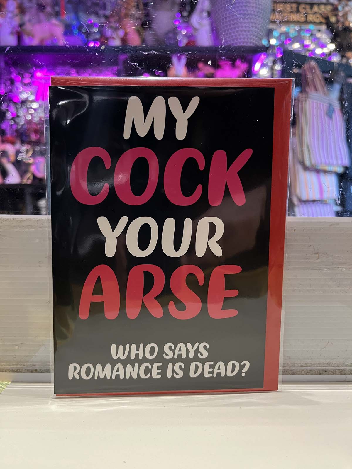 Greeting Card - My Cock Your Arse