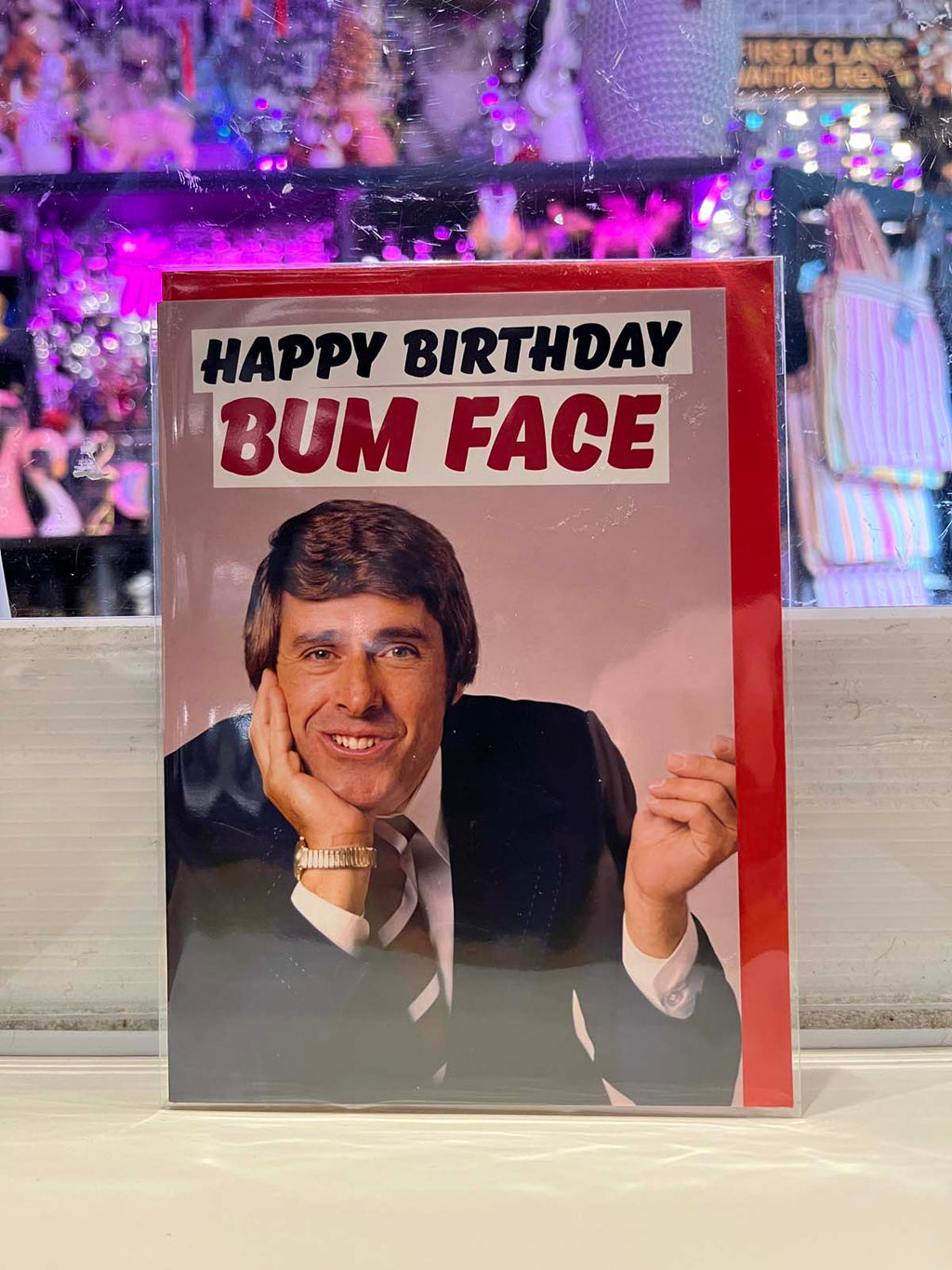 Greeting Card - Happy Birthday Bum Face