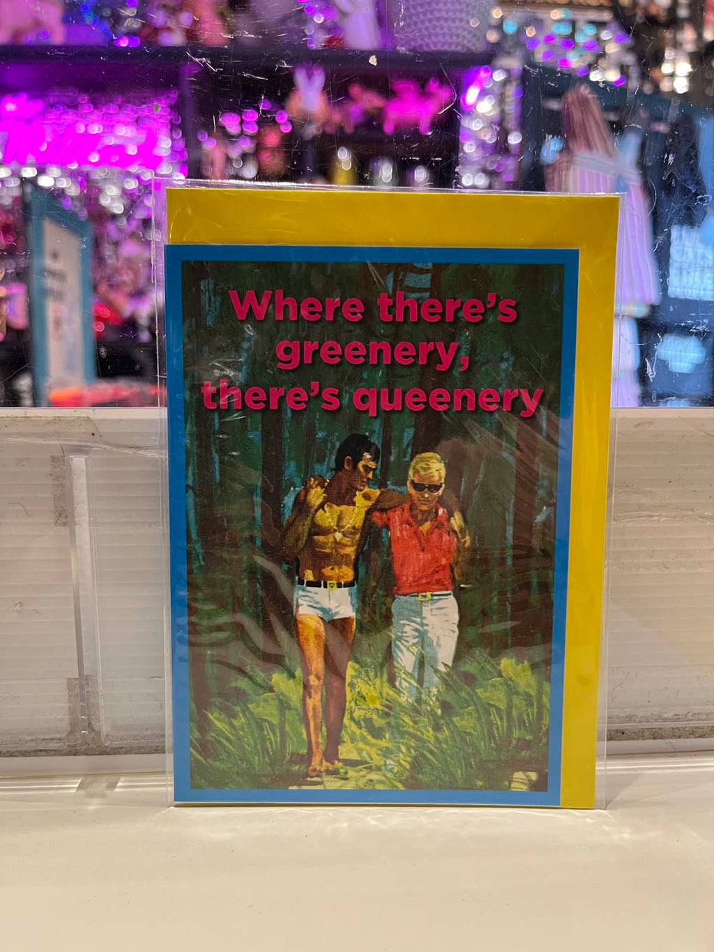 Greeting Card - Where There’s Greenery There’s Queenery