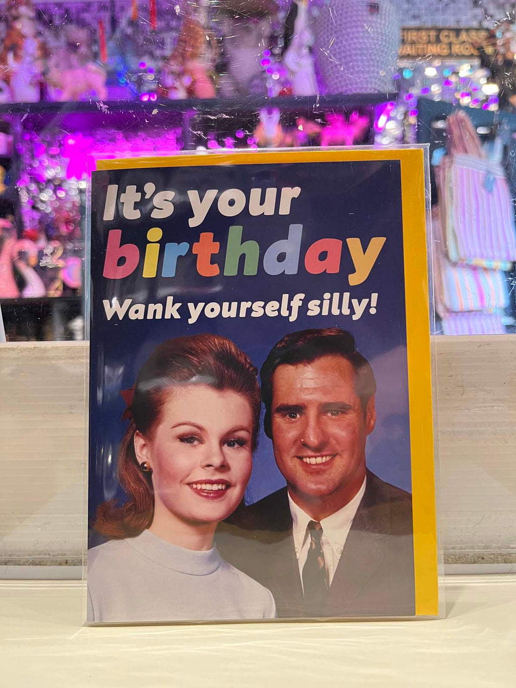Greeting Card - Birthday Wank Yourself Silly