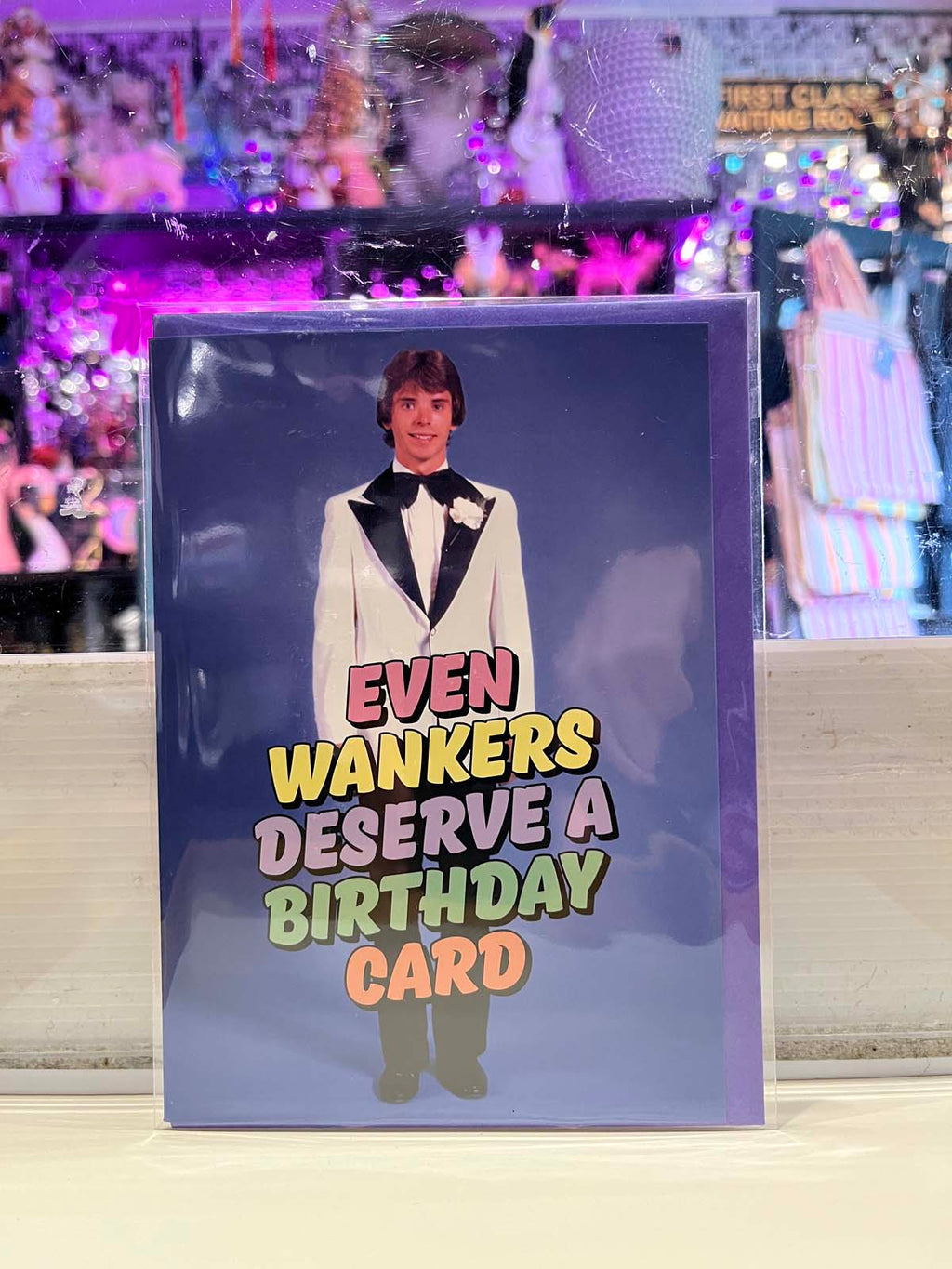 Greeting Card - Wankers Deserve A Birthday Card