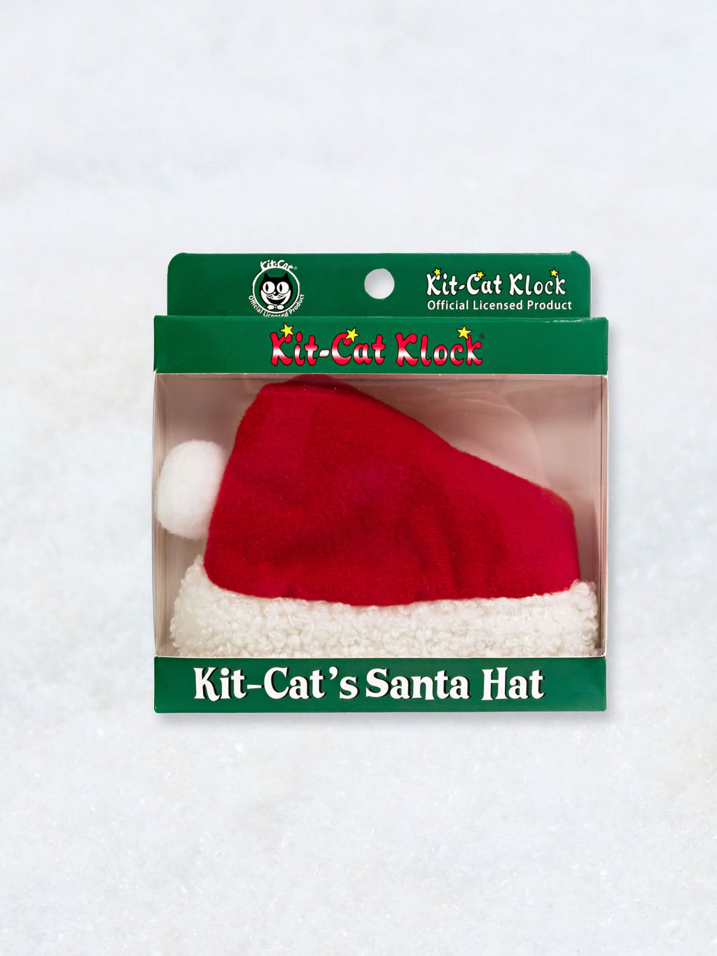 Kit-Cat Klock Christmas Decoration - Santa Hat for Clock