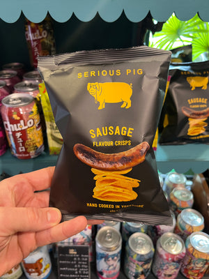 Serious Pig - Sausage Flavour Crisps - 40g