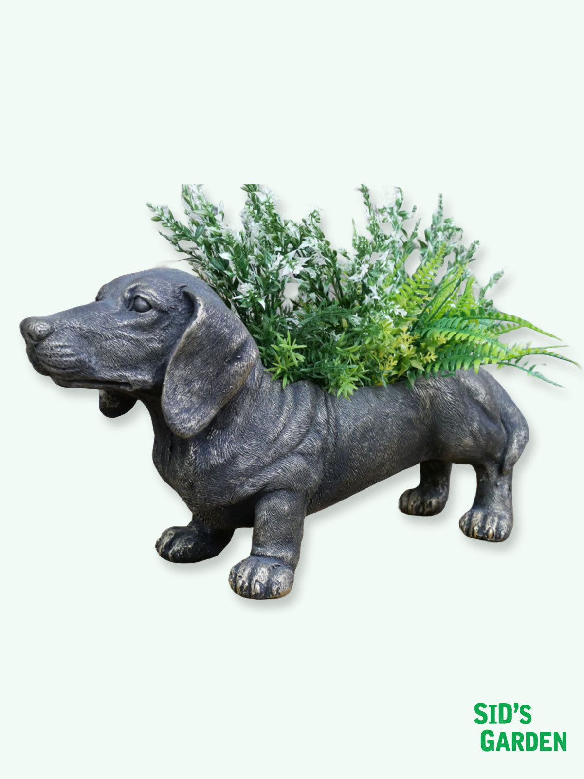 Dachshund Sausage Dog Shaped Planter - 51cm