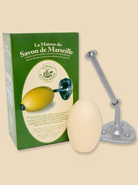 Matte Chrome Rotating Wall Mounted Soap Spinner Holder