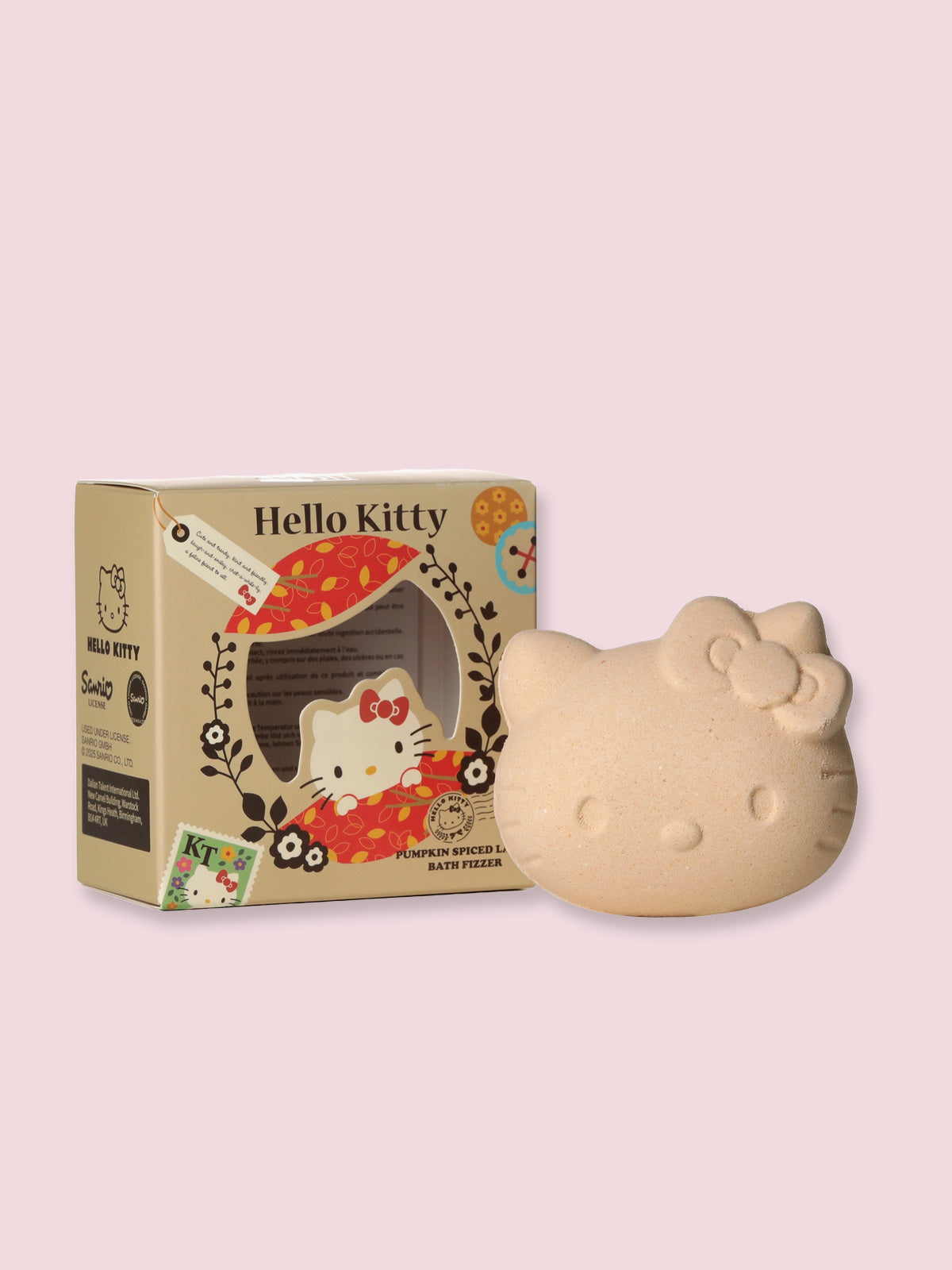 Hello Kitty Bath Bomb - Autumn Pumpkin Spiced Latte