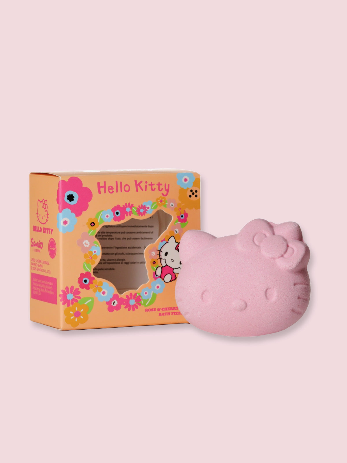 Hello Kitty Bath Bomb - Spring Rose & Cherry Blossom