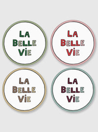 La Belle Vie - Set of 4 Side Plates