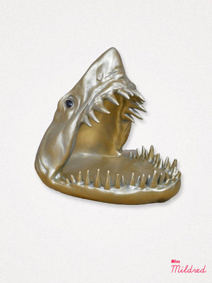 Shark Mouth Tray - Gold