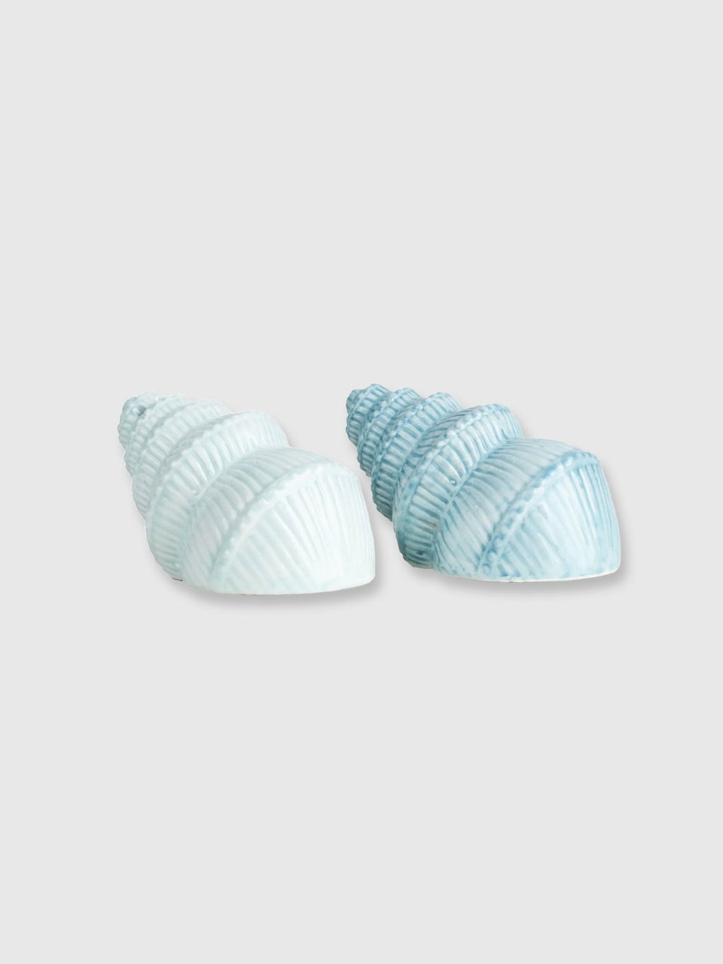 Shell Shaped Salt and Pepper Pots