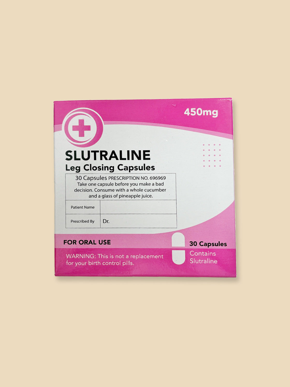 Slutraline - Novelty Prescription Mint Sweets