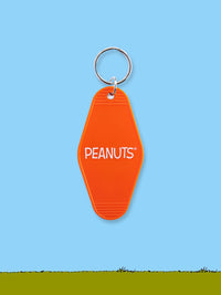Peanuts X 3P4 Key Tag - Snoopy Flowers