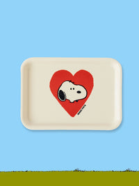Peanuts X 3P4 - Snoopy Heart Tray