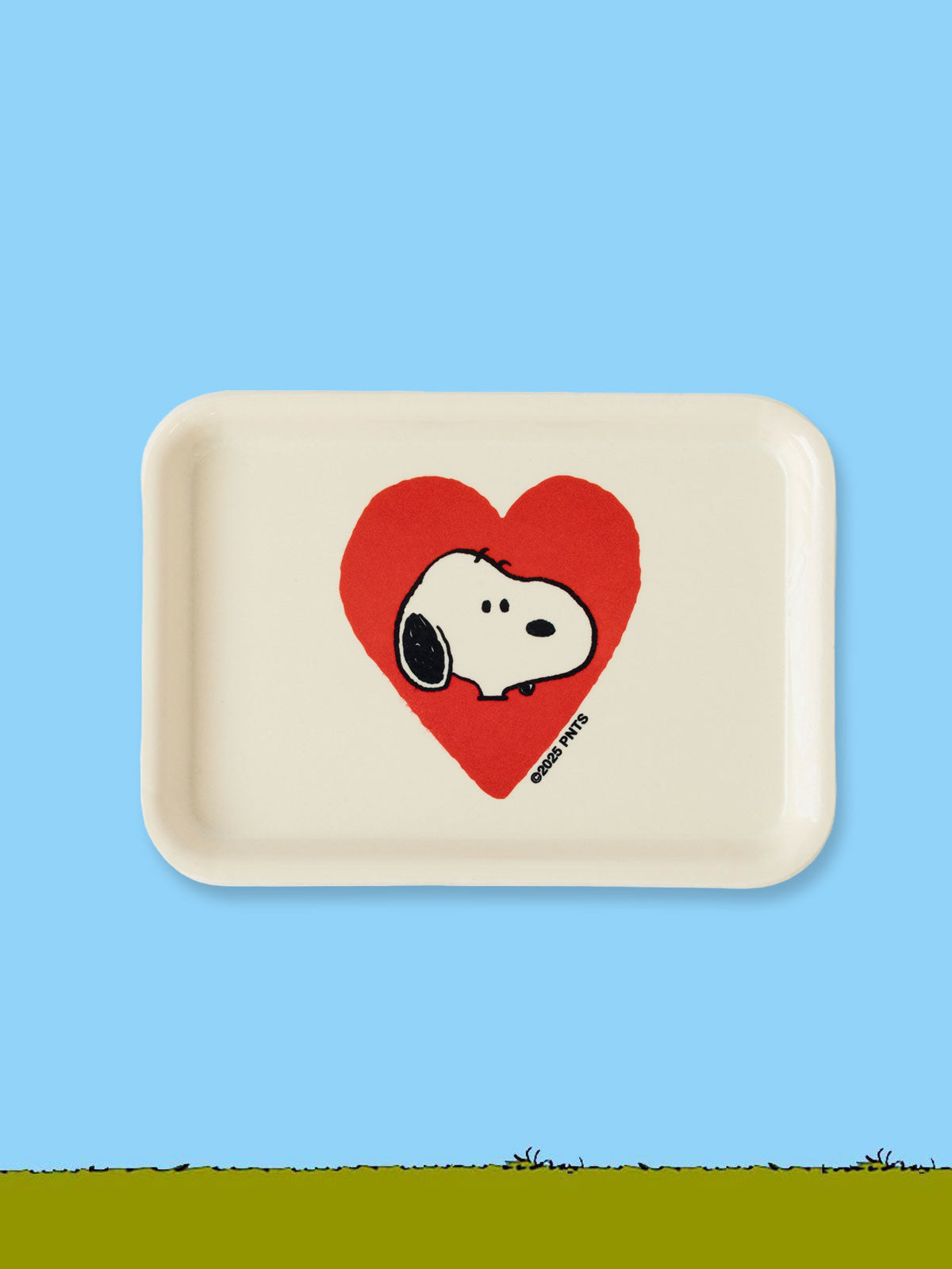 Peanuts X 3P4 - Snoopy Heart Tray