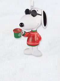 Peanuts Ornament - Snoopy Joe Cool Christmas Jumper