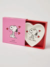 Peanuts Trinket Tray - Snoopy Heart Shaped Love