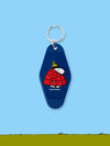 Peanuts X 3P4 Key Tag - Snoopy Puffy Coat