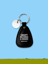 Peanuts X 3P4 Keyring - Snoopy LP Record
