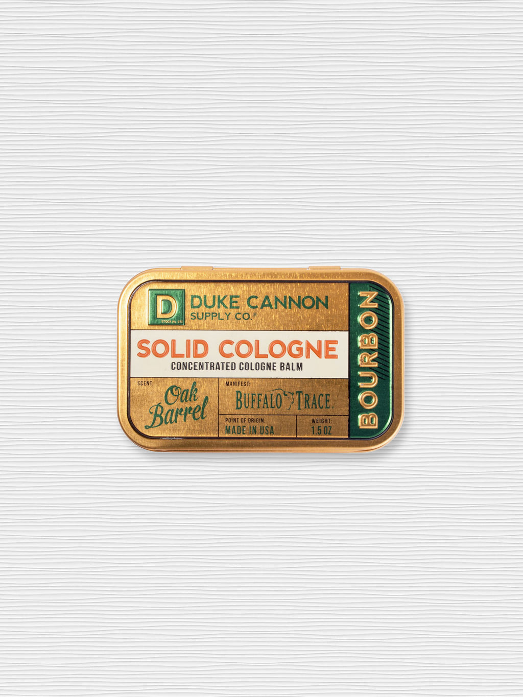 Duke Cannon - Solid Cologne - Bourbon