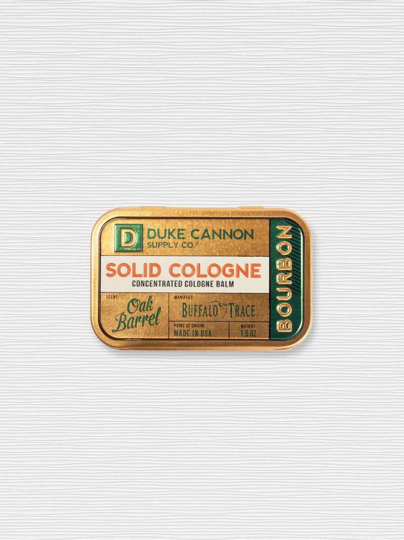 Duke Cannon - Solid Cologne - Bourbon