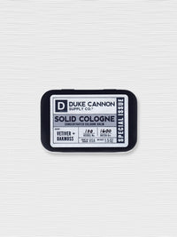 Duke Cannon - Solid Cologne - Vetiver & Oakmoss