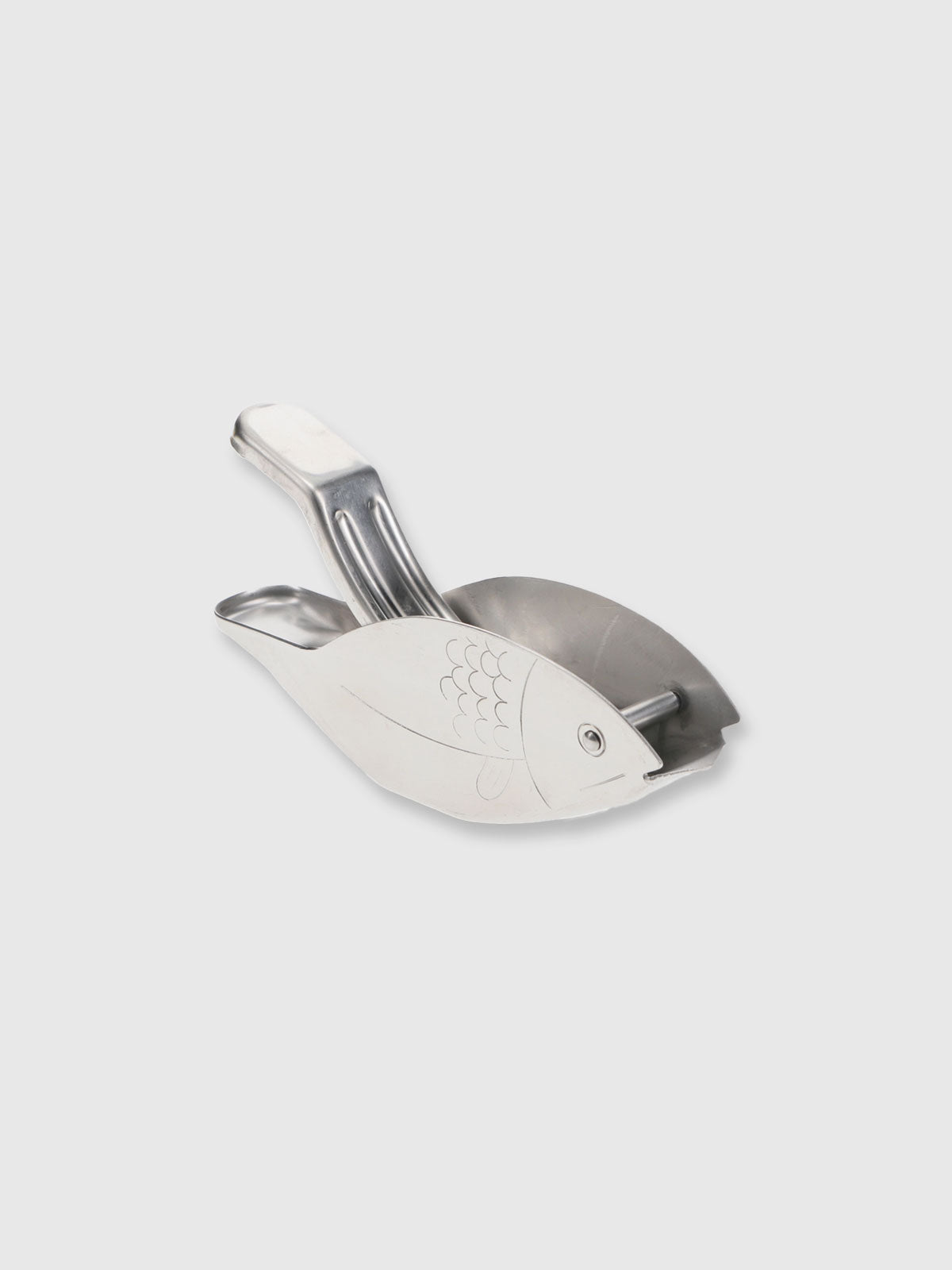 Stainless Steel Individual Lemon Wedge Squeezer - Fish Design