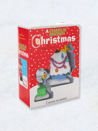 Peanuts Hanging Ornament - Set of 2 Snoopy & Doghouse