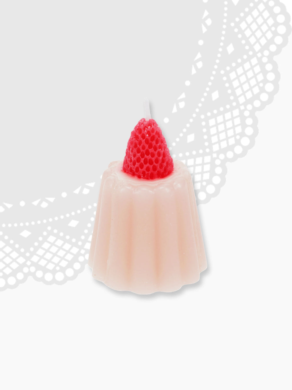 Strawberry Jelly Shaped Candle