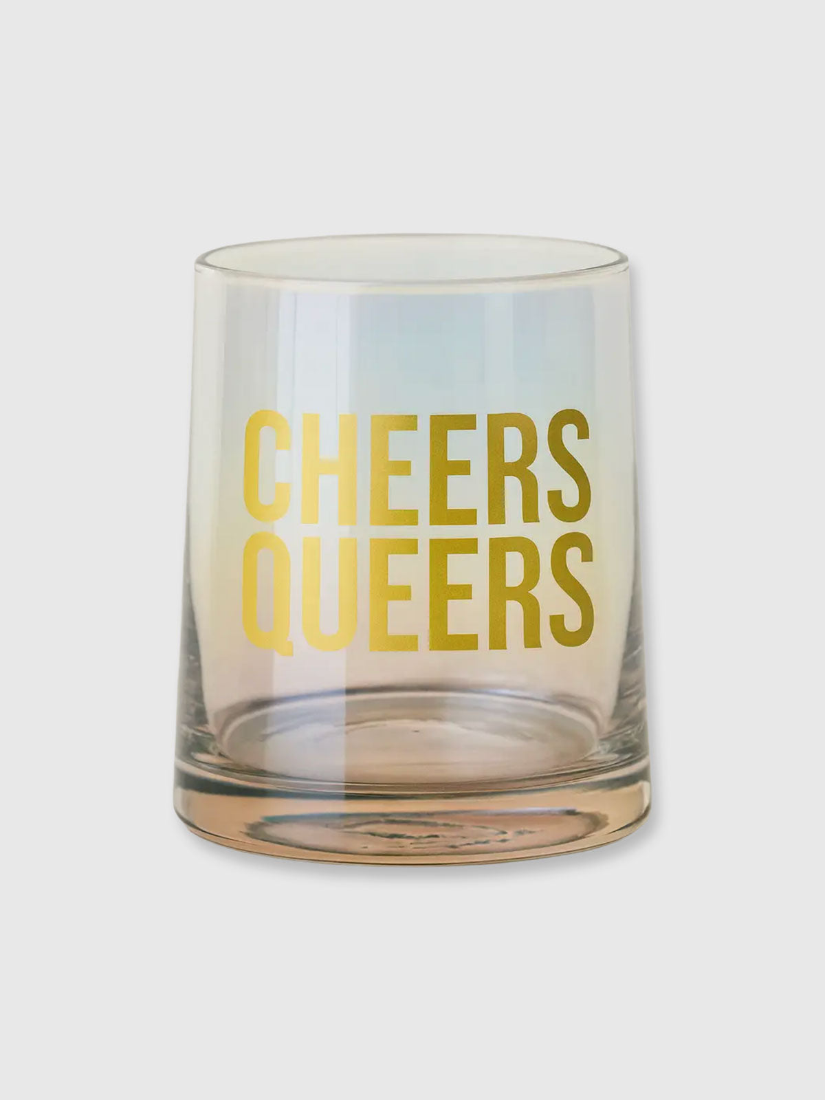 Cheers Queers Iridescence Cocktail Glass