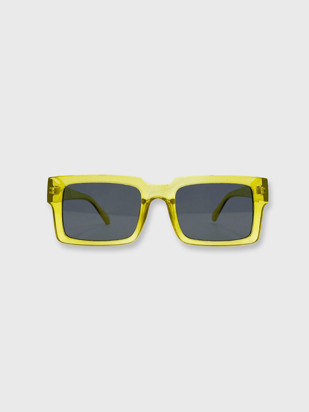Sunglasses Square Shape - Clear Yellow