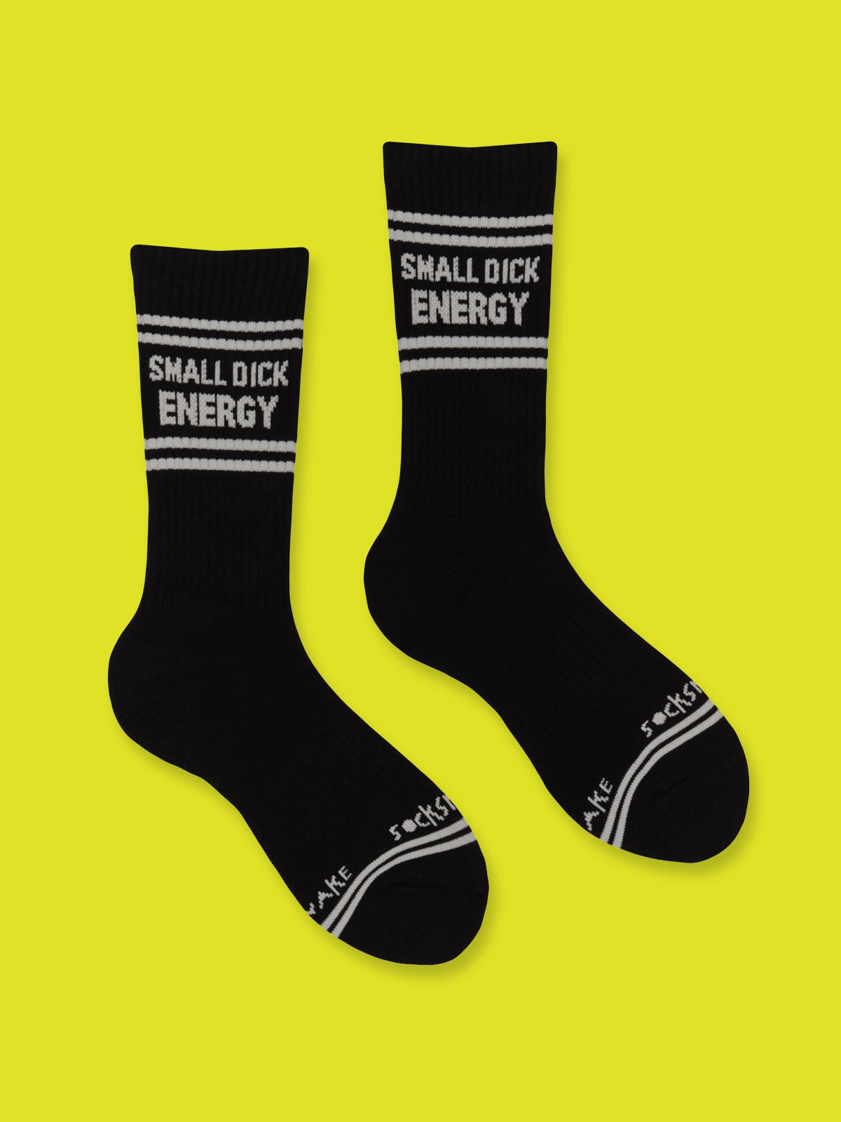 Sweary Socks - Small Dick Energy - Black