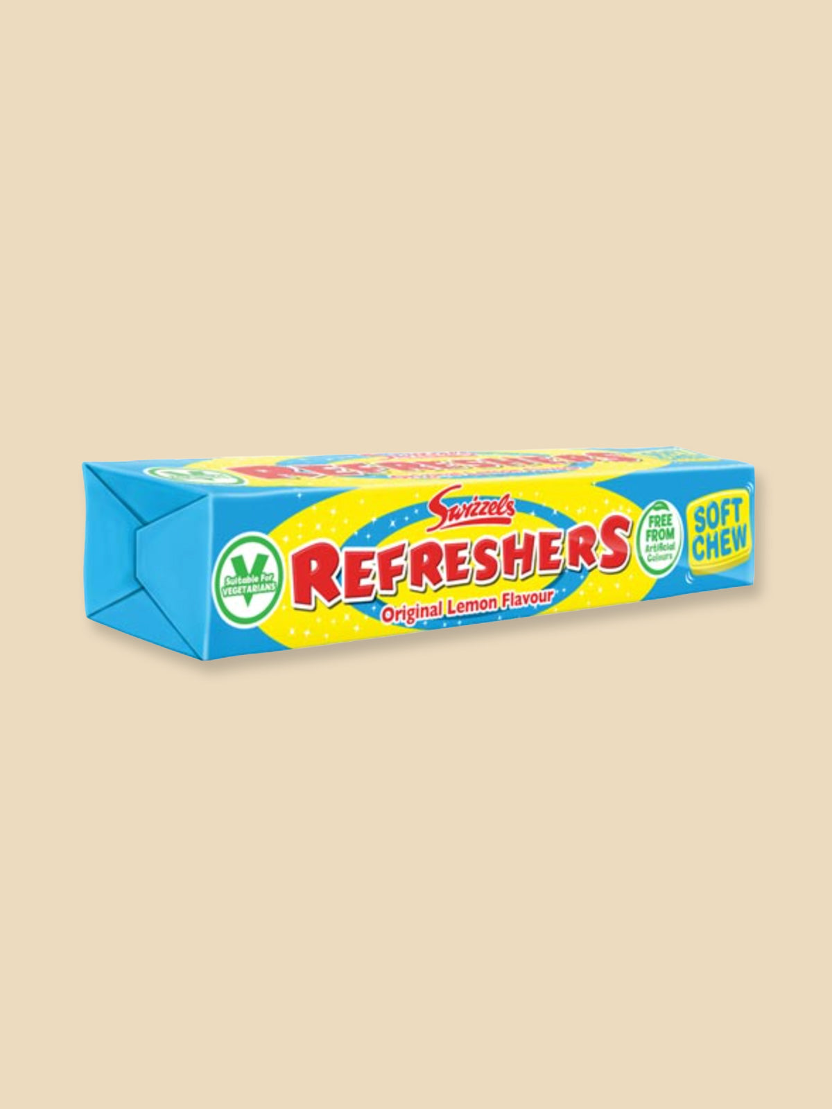Swizzels Refreshers Chews Lemon Sweets - 43g