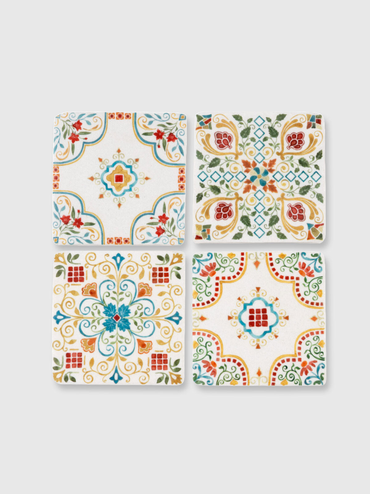 Terrazza Tile Coasters - Set of 4