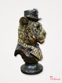 Tiger Bust Statue - 38cm