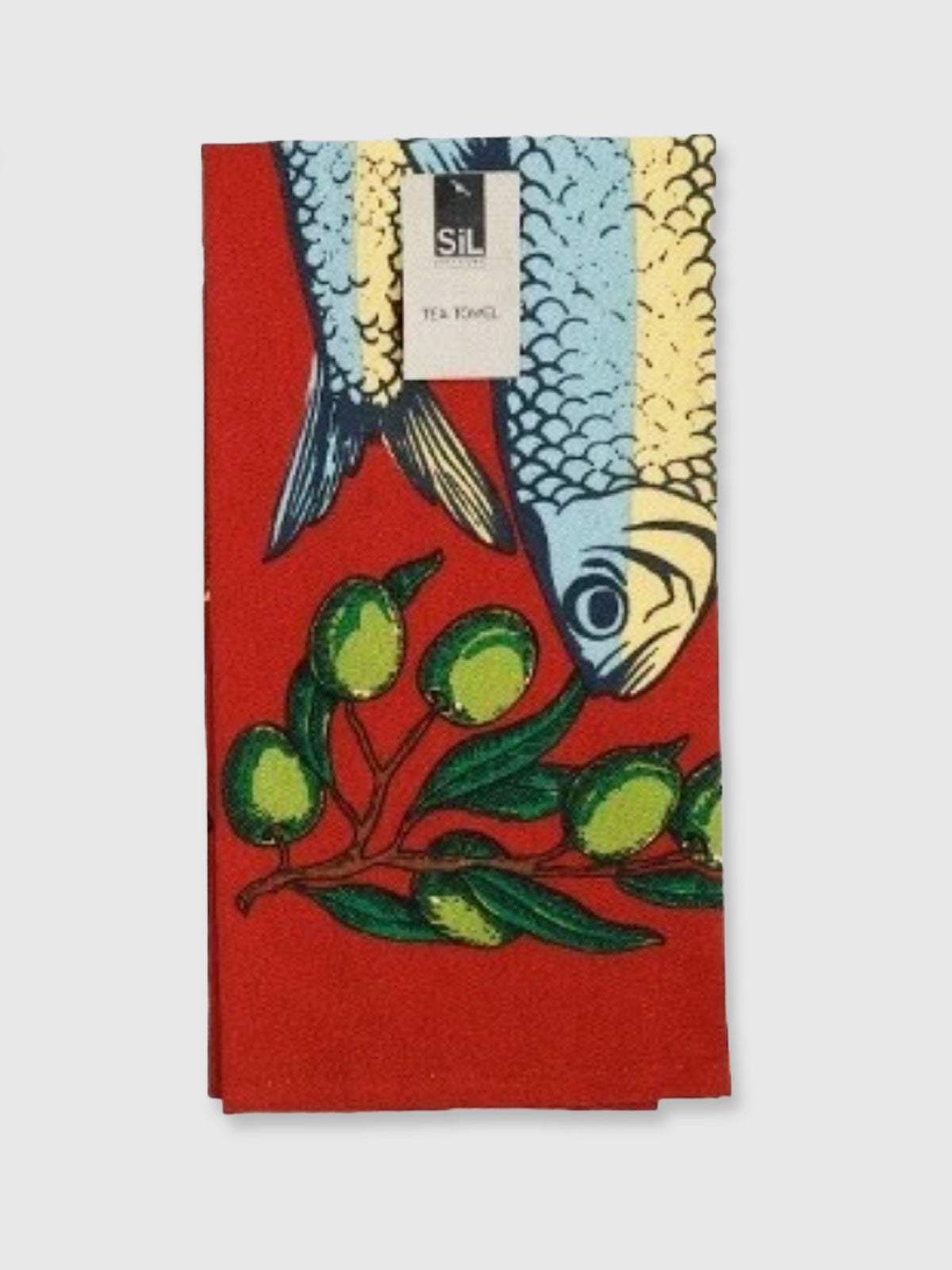 Tinned Fish Tea Towel - Sardines