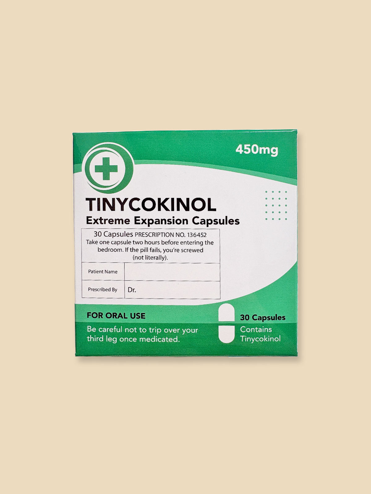Tinycokinol - Novelty Prescription Mint Sweets