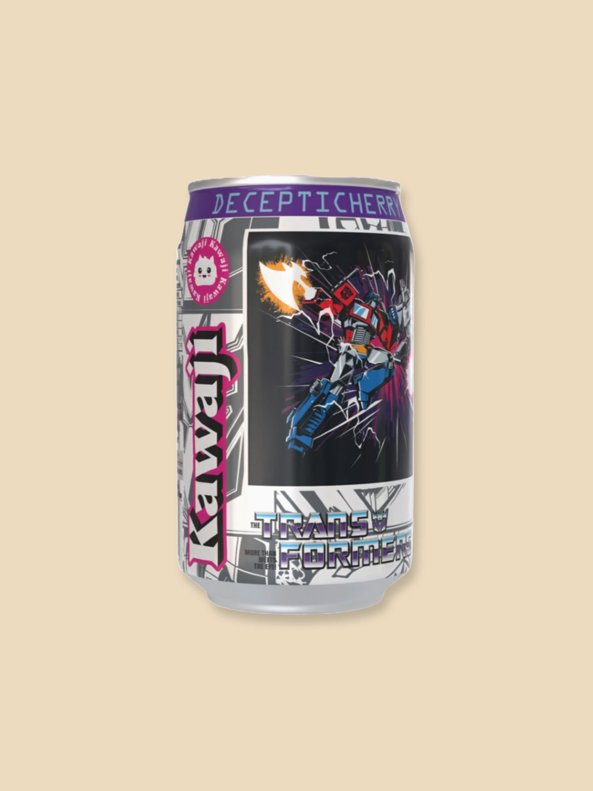 Transformers Decepticherry Cherry Vanilla Flavour Drink - 330ml