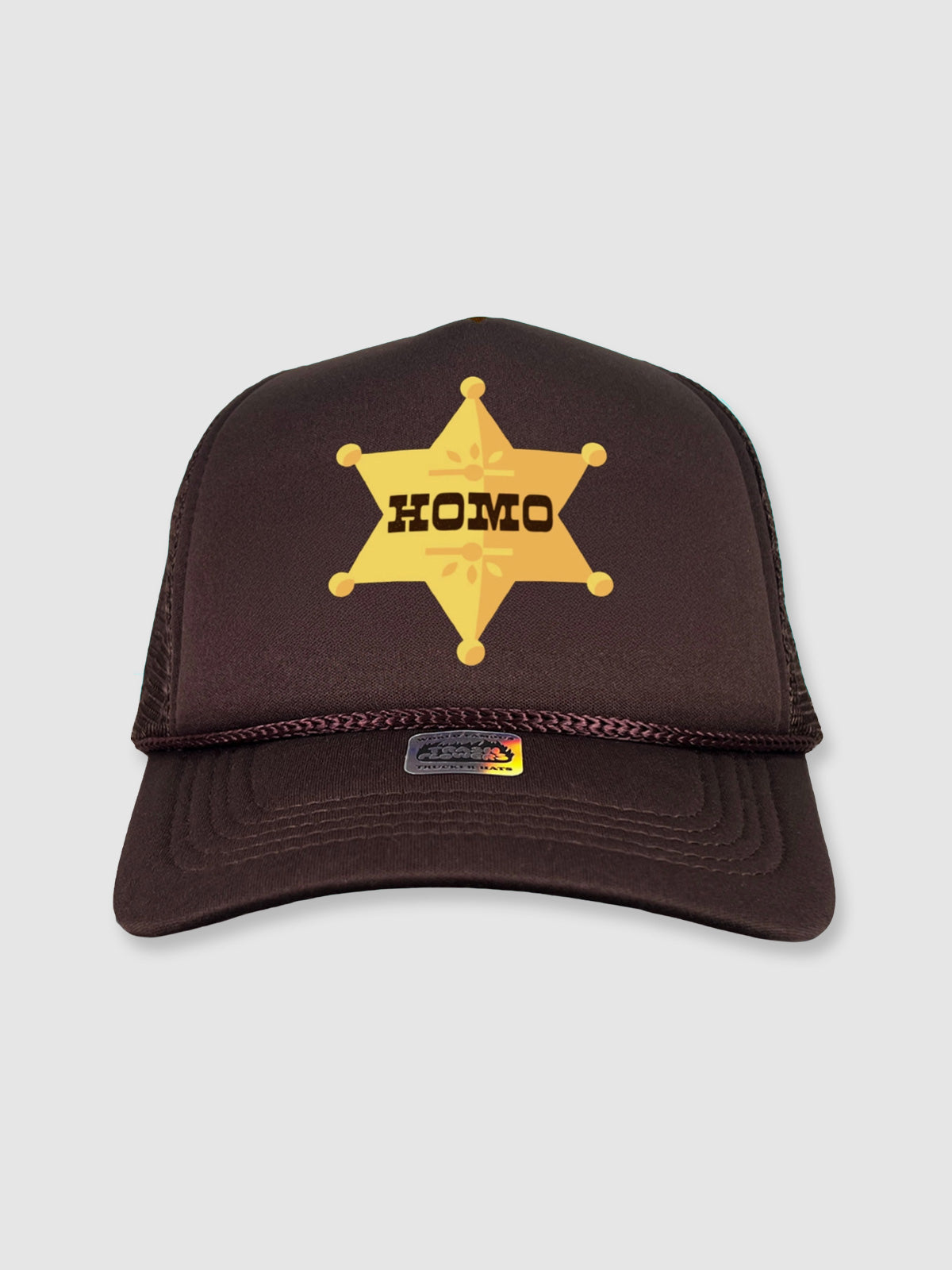 Trucker Logo Hat / Cap - Homo Sheriff